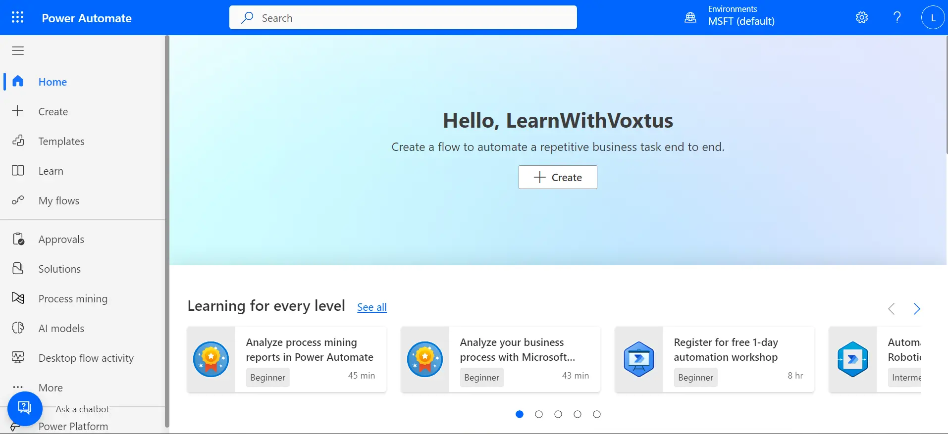 Accessing Power Automate Accessing Power Automate